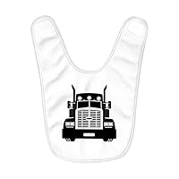 Semi Truck Baby Bibs - Trucking Feeder Bibs - Truck Designs Baby Bibs