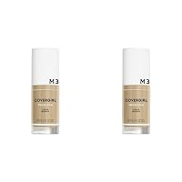 Covergirl Trublend Liquid Foundation, M3 Golden Beige, 1 Fl Oz (Packaging May Vary) (Pack of 2)