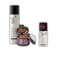 Style Edit Medium Brown Full Size, Travel Size Concealer, and Touch Up Powder