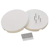 Set of 2 Mini Honeycomb Boards - Large Hole with 20 Metal 1.6 MM Pins Jewelry Making Repair Soldering Work Surface Tool