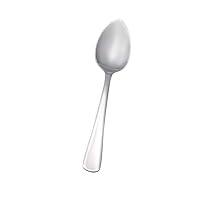Grapefruit Spoon, 18/0 Stainless Steel 6 3/8-inch Serrated Edge Oval Spoon
