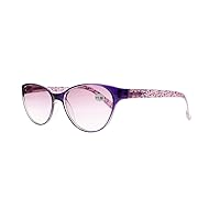 Women Oversized Cat Eye Stylish Anti Reflective Tinted Lens Sunglasses Reading Glasses Sun Readers