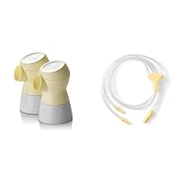 Medela Sonata Spare Parts Kit with 2 Connectors, 2 Caps, 2 Valves, 2 Membranes and Sonata Replacement Tubing for Breast Pump