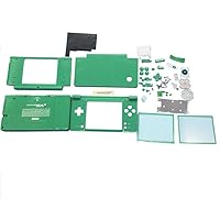 Full Housing Case Cover Shell with Buttons Replacement Parts for DSi NDSi Console - Green
