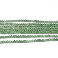 Natural 1 Strand 2-2.5 mm Green Aventurine Faceted Rondelle Beads| Micro Faceted Beads for Jewelry Making |13