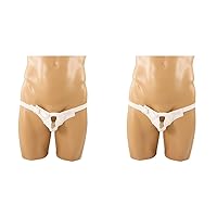 Scrotal Suspensory, Mesh Pouch, Breathable, Non-Elastic (Pack of 2)