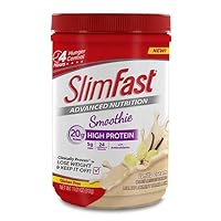 High Protein Smoothie Mix - Vanilla Cream - 2-Pack (12 Serving Canister)