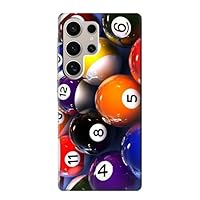 jjphonecase R2238 Billiard Pool Ball Case Cover for Samsung Galaxy S24 Ultra