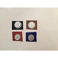 2015 Collection 2015 Roosevelt Dimes All Silver Proof Clad Proof And P,D All 4 Brilliant Uncirculated