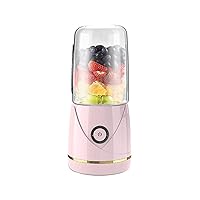 Water cup Electric juicer Electric Juicer Mini Broken Wall Juicer Cup Food Grade High Temperature Resistant Explosion-Proof Glass Food Mixer Kitchen Cooking Machine 6 Blades 300Ml ZJ666