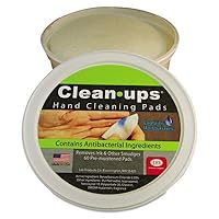 Clean-Ups Hand Cleaning Pads (Pack of 60) [Set of 2]2