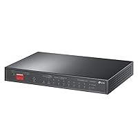 TP-Link TL-SG1210PP | 8 Port PoE Switch | 6 PoE+ and 2 PoE++ Ports @123W, w/ 2 Uplink Gigabit Ports + 1 Combo SFP Slot | Plug & Play | Priority, Extend & Isolation Mode | QoS, IGMP, PoE Auto Recovery