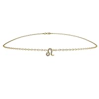 Women 925 Sterling Silver Diamond Horoscope Zodiac 12 Constellation Astrology Link Bracelet | Diamond | Valentine's Gift