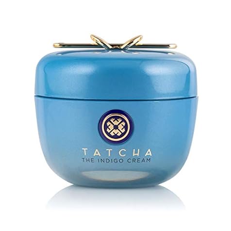 TATCHA The Indigo Cream: Non-Irritating Sensitive Skin Moisturizer for Eczema, Rosacea, and Dermatitis (50 ml | 1.7 oz)