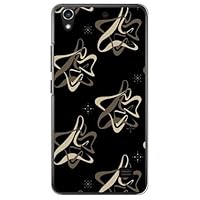 SECOND SKIN MHW620-PCCL-298-Y366 Spacer Black x Khaki (Clear) / for Ascend G620S L02/MVNO Devices
