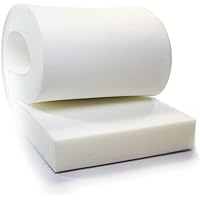 AK TRADING CO. Upholstery Foam Cushion, High Density Polyurethane Foam Sheet - Made in USA - 6