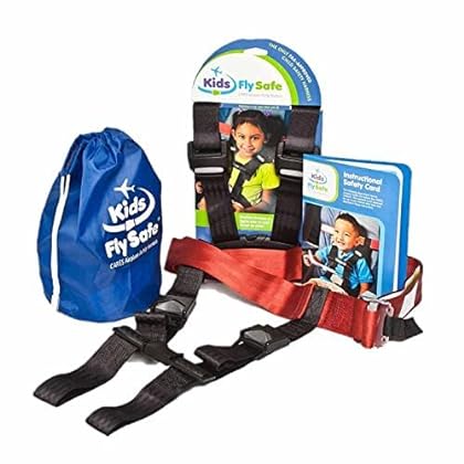 Cares Airplane Harness for Kids - Toddler Travel Restraint - Provides Extra Safety for Children on Flights - Light Weight, Easy to Store and Installs in Minutes.