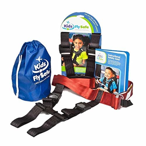 Cares Airplane Harness for Kids - Toddler Travel Restraint - Provides Extra Safety for Children on Flights - Light Weight, Easy to Store and Installs in Minutes.