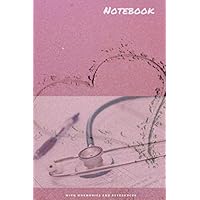 Nursing College Exercise book for First year students: Nursing notebooks with mnemonics, references and cheat sheet