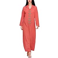 Summer Eid Diamond Beaded Ethnic Kaftan Dress Dubai Turkey Arabic Muslim Hooded Abaya Islamic Women Clothing
