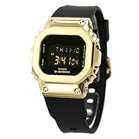 Casio G-SHOCK GM-S5600GB-1 Women's Digital Quartz Wristwatch, Black, Black, Compact