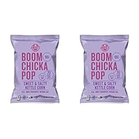 Angie’s BOOMCHICKAPOP Sweet and Salty Kettle Corn Popcorn, 7 Ounce (Pack of 2)