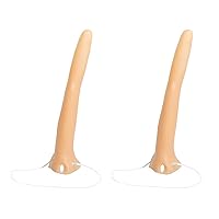 BinaryABC Halloween Witch Long Nose,Halloween Costume Nose,Halloween Party Cosplay Props Accessories Supplies,2PCS