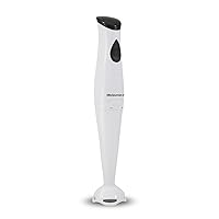 EHB-2425X Electric Immersion Hand Blender, Mixer, Chopper, 1-Touch Control Multi Purpose Electric Immersion Stick, Mixer, Chopper, 150 Watts, For Soups, Sauces, Baby Food, White