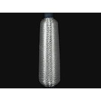 Silver Cone (Metallic Yarn) Thread for Embroidery Work, Beading, Jewellery Making and Crafts, 1 Roll
