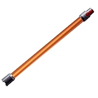 Quick Release Wand Compatible for Dyson V15 V11 V10 V8 V7 Stick Vacuum Cleaners, Vacuums Attachment Extension Tube, 28.3 in (Orange)