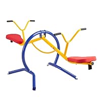 Teeter-Totter Home Seesaw Playground Set TT-210, Multi Colored, 37.00 x 31.00 x 85.50 inches