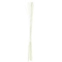 Homeford Aluminum Floral Wire, 22 Gauge, 18-Inch, 35 Count (White)
