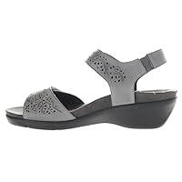 Propet Womens Wanda Cut-Outs Ankle Strap Athletic Sandals Casual Low Heel 1-2