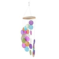 Wind Chimes Colorful Outdoor Memorial Hanging Decoration for Window Balcony Wind Chimes