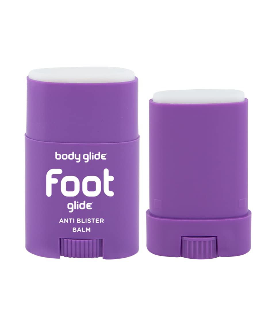 BodyGlide Foot Anti Blister Balm, 0.8oz &0.35oz Bundle (USA Sale Only) & Body Glide Original Anti-Chafe Balm