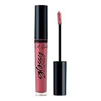 L.A. Girl Glossy Plumping Lipgloss- Pink Up, 0.17 Fl Oz