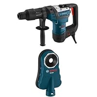 Bosch RH540M 1-9/16-Inch SDS-Max Combination Rotary Hammer with SDS-Max HDC200 Dust Collection Attachment