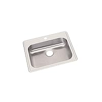 Elkay GE125211 Dayton Single Bowl Drop-in Stainless Steel Sink , 25 x 21
