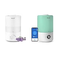 Humidifiers for Bedroom & Smart Cool Mist Top Fill Humidifiers for Bedroom with Sensor