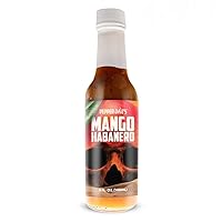 Pepper Joe’s Mango Habanero Hot Sauce – Gourmet Caribbean-Style Mango Hot Sauce with a Touch of Lime and Piercing Habanero Heat – 5 Ounces