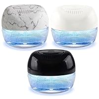 3-Pack Water-Based Purifier Air Washer, Air Revitalizer & Fresh Aire Freshener, Air Fresher with 7 LED Color Changing Mood Light for Rooms
