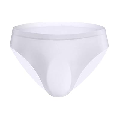 besurJameso Men Seamless Underwear Ice Silk sexy see-through