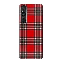 R2374 Tartan Red Pattern Case Cover for Sony Xperia 1 V