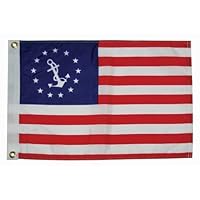 Taylor Made Products 1118 US Yacht Ensign Boat Flag (12