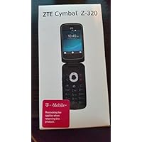 ZTE Cymbal Z-320 Flip Phone UNLOCKED (T-Mobile)