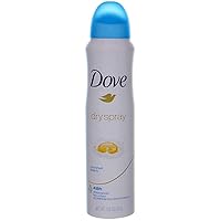 Dove Dry Spray Anti-Perspirant Deodorant, Nourished Beauty, 3.8 oz (6 Pack) (Bundle)