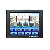 12.1 inches SVGA Industrial Monitor with Resistive Touchscreen, Direct-VGA, DVI and Wide Operating Temperature