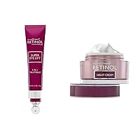Retinol Super Eye Lift - A luxurious 3-in-1 treatment fights the look of dark circles, wrinkles, and puffy eyes Night Cream – The Original Anti-Aging For Younger Looking Skin.