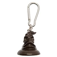 Unisex's Harry Potter - Sorting Hat 3D Keychain, Black, One Size