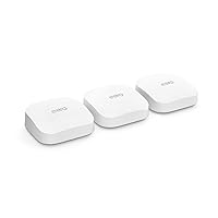 Amazon eero Pro 6E mesh Wi-Fi System | Fast and reliable gigabit + speeds | connect 100+ devices | Coverage up to 6,000 sq. ft. | 3-pack, 2022 release